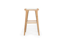 Load image into Gallery viewer, Zen Outdoor Backless Bar Stool - White - Boho Bliss