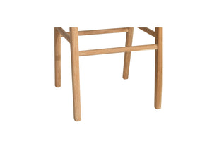 Zen Outdoor Backless Bar Stool - White - Boho Bliss