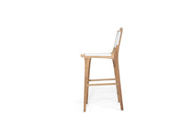 Load image into Gallery viewer, Zen Outdoor Bar Stool - White - Boho Bliss