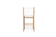 Load image into Gallery viewer, Zen Outdoor Bar Stool - White - Boho Bliss