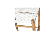Load image into Gallery viewer, Zen Outdoor Bar Stool - White - Boho Bliss