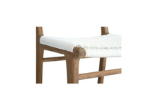 Load image into Gallery viewer, Zen Outdoor Close Weave Bar Stool - White - Boho Bliss