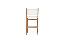 Load image into Gallery viewer, Zen Outdoor Close Weave Bar Stool - White - Boho Bliss