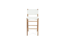 Load image into Gallery viewer, Zen Outdoor Close Weave Bar Stool - White - Boho Bliss