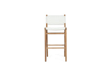 Load image into Gallery viewer, Zen Outdoor Close Weave Bar Stool - White - Boho Bliss