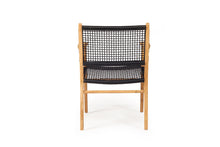 Load image into Gallery viewer, Zen Outdoor Dining Chair - Black - Boho Bliss