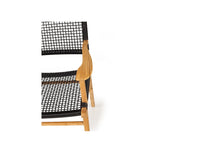 Load image into Gallery viewer, Zen Outdoor Dining Chair - Black - Boho Bliss