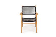 Load image into Gallery viewer, Zen Outdoor Dining Chair - Black - Boho Bliss