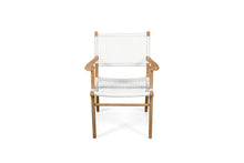 Load image into Gallery viewer, Zen Outdoor Dining Chair - White - Boho Bliss