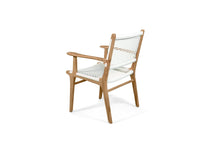 Load image into Gallery viewer, Zen Outdoor Dining Chair - White - Boho Bliss