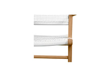 Load image into Gallery viewer, Zen Outdoor Dining Chair - White - Boho Bliss