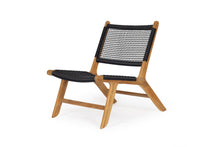 Load image into Gallery viewer, Zen Outdoor Lazy Armchair - Black - Boho Bliss