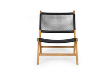 Load image into Gallery viewer, Zen Outdoor Lazy Armchair - Black - Boho Bliss