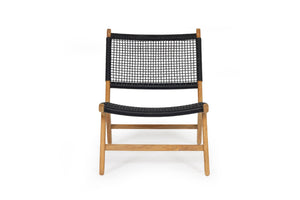 Zen Outdoor Lazy Armchair - Black - Boho Bliss