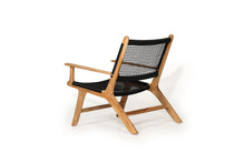 Load image into Gallery viewer, Zen Outdoor Lazy Armchair - Black with Arms - Boho Bliss