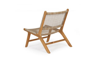 Zen Outdoor Lazy Armchair - Washed Grey - Boho Bliss