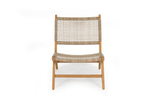Load image into Gallery viewer, Zen Outdoor Lazy Armchair - Washed Grey - Boho Bliss