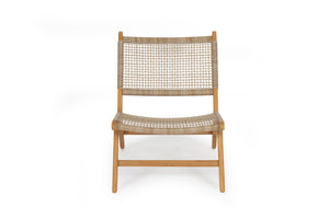 Zen Outdoor Lazy Armchair - Washed Grey - Boho Bliss