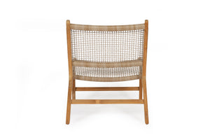 Zen Outdoor Lazy Armchair - Washed Grey - Boho Bliss
