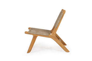 Zen Outdoor Lazy Armchair - Washed Grey - Boho Bliss