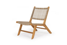 Load image into Gallery viewer, Zen Outdoor Lazy Armchair - Washed Grey - Boho Bliss