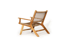 Load image into Gallery viewer, Zen Outdoor Lazy Armchair - Washed Grey with Arms - Boho Bliss