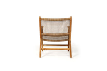 Load image into Gallery viewer, Zen Outdoor Lazy Armchair - Washed Grey with Arms - Boho Bliss