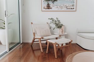 Zen Outdoor Lazy Armchair - White - Boho Bliss