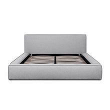 Load image into Gallery viewer, Zoe King Bed - Pearl Grey - Boho Bliss