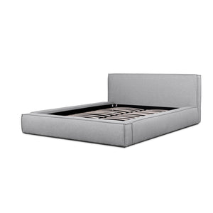 Zoe King Bed - Pearl Grey - Boho Bliss