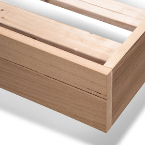 Zuri Queen Bed Frame - Messmate - Boho Bliss