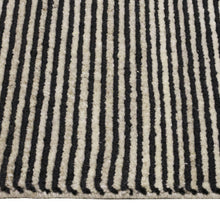 Load image into Gallery viewer, Bohemian Ribbed Rug 300x400 - Charcoal - Boho Bliss