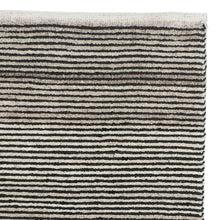 Load image into Gallery viewer, Bohemian Ribbed Rug 300x400 - Charcoal - Boho Bliss