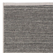 Load image into Gallery viewer, Bohemian Ribbed Rug 300x400 - Charcoal - Boho Bliss