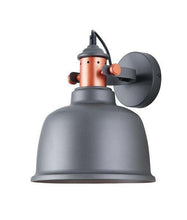 Load image into Gallery viewer, Alto Adjustable Bell Wall Lamp - Grey/Copper - Boho Bliss