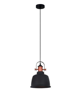 Alto Pendant Light - Black/Copper - Boho Bliss