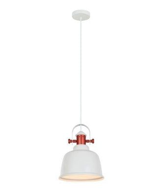 Alto Pendant Light - White/Copper - Boho Bliss