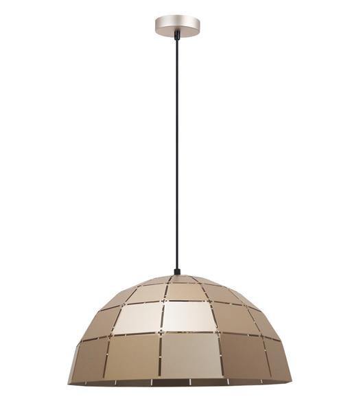 Armos Tiled Dome Pendant - Champagne Gold - Boho Bliss