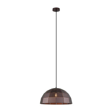 Armos Tiled Dome Pendant - Coffee - Boho Bliss