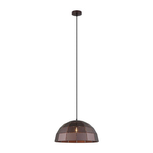 Armos Tiled Dome Pendant - Coffee - Boho Bliss