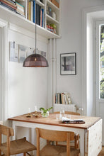 Load image into Gallery viewer, Armos Tiled Dome Pendant - Coffee - Boho Bliss