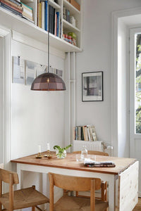 Armos Tiled Dome Pendant - Coffee - Boho Bliss