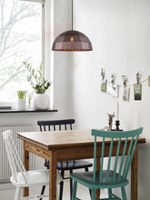 Load image into Gallery viewer, Armos Tiled Dome Pendant - Coffee - Boho Bliss