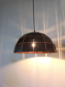 Armos Tiled Dome Pendant - Coffee - Boho Bliss