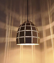 Load image into Gallery viewer, Armos Tiled Wine Glass Pendant - Coffee - Boho Bliss