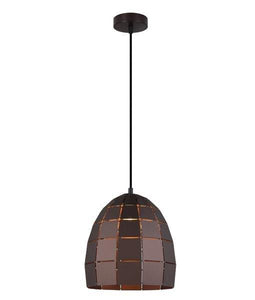 Armos Tiled Wine Glass Pendant - Coffee - Boho Bliss