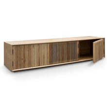 Load image into Gallery viewer, Asher Entertainment Unit 2m - Natural Ash Veneer - Boho Bliss