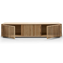Load image into Gallery viewer, Asher Entertainment Unit 2m - Natural Ash Veneer - Boho Bliss
