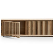 Load image into Gallery viewer, Asher Entertainment Unit 2m - Natural Ash Veneer - Boho Bliss