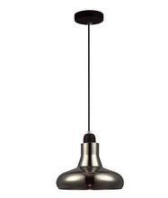 Load image into Gallery viewer, Barolla Pendant Light - Black Smoke Glass - Boho Bliss
